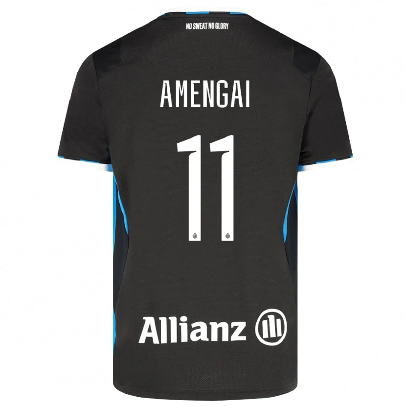 Danxen Dames Naïm Amengai #11 Zwart Rood Blauw Thuisshirt Thuistenue 2026/27 T-Shirt