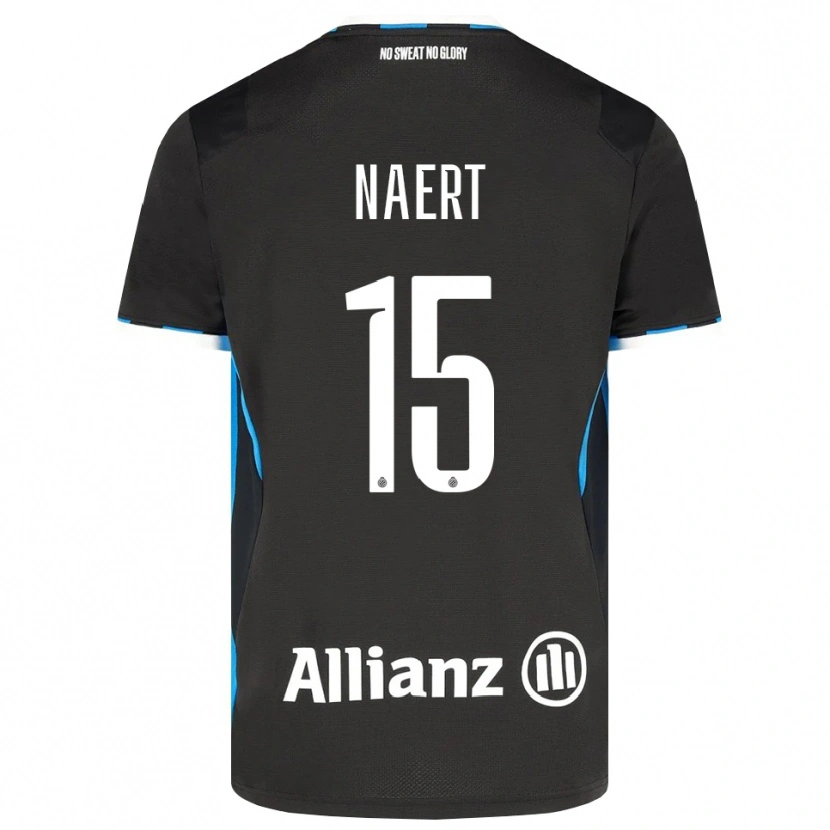 Danxen Dames Stan Naert #15 Zwart Rood Blauw Thuisshirt Thuistenue 2026/27 T-Shirt