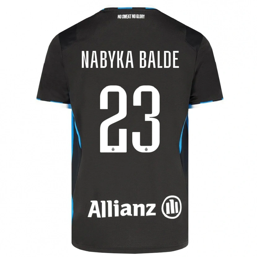 Danxen Dames Mamadou Balde #23 Zwart Rood Blauw Thuisshirt Thuistenue 2026/27 T-Shirt