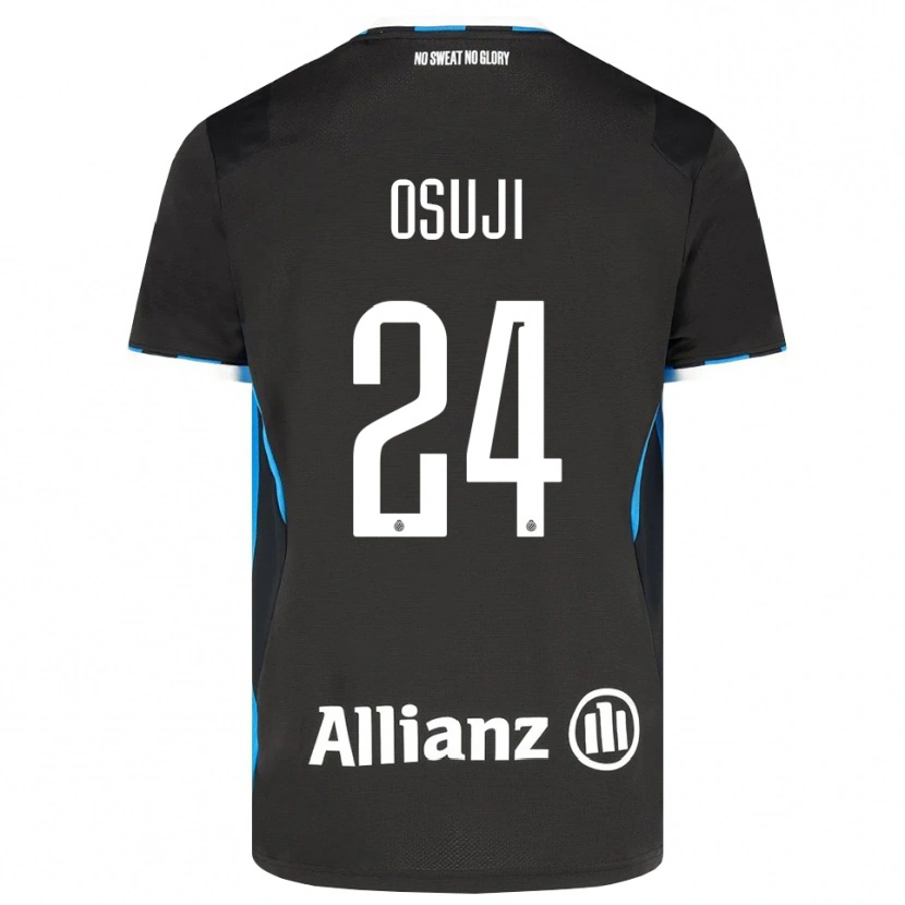 Danxen Dames Vince Osuji #24 Zwart Rood Blauw Thuisshirt Thuistenue 2026/27 T-Shirt