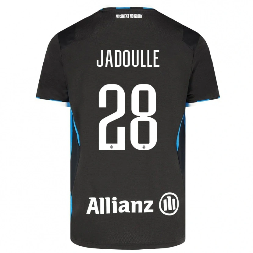 Danxen Dames Romane Jadoulle #28 Zwart Rood Blauw Thuisshirt Thuistenue 2026/27 T-Shirt