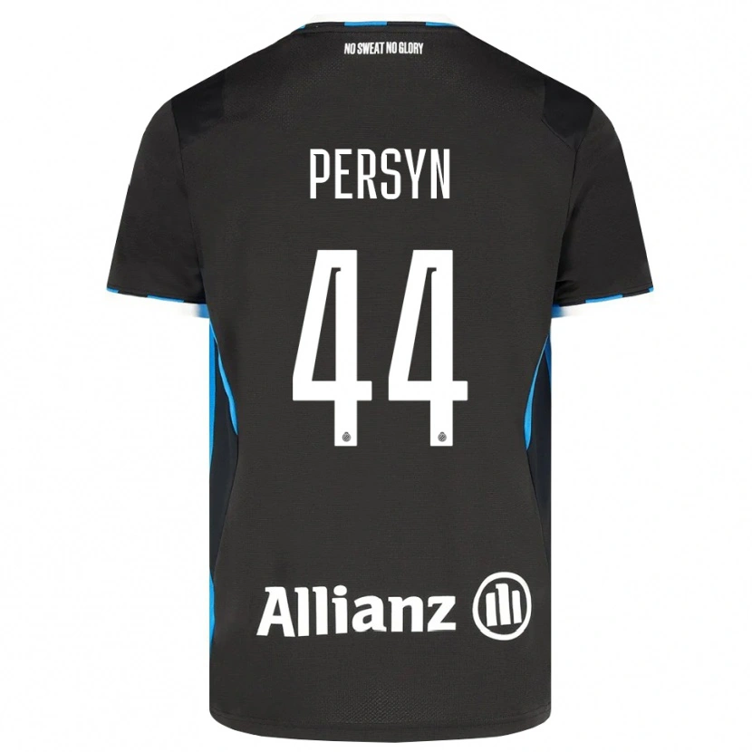 Danxen Dames Noor Persyn #44 Zwart Rood Blauw Thuisshirt Thuistenue 2026/27 T-Shirt