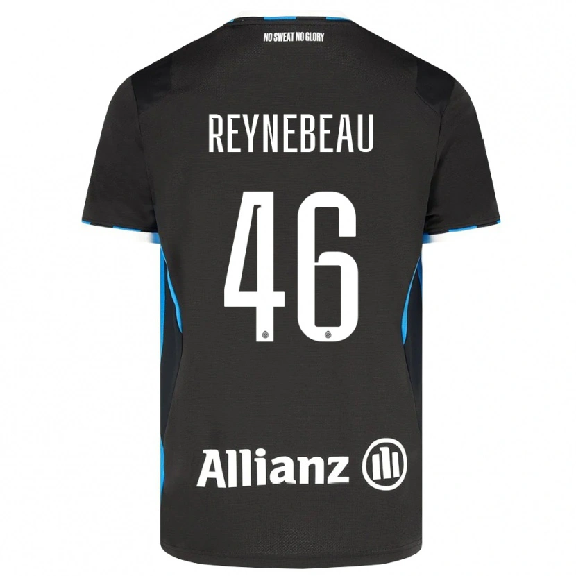 Danxen Dames Clementine Reynebeau #46 Zwart Rood Blauw Thuisshirt Thuistenue 2026/27 T-Shirt