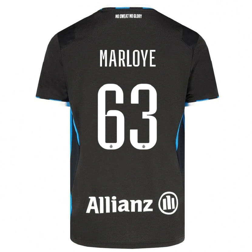 Danxen Dames Sacha Marloye #63 Zwart Rood Blauw Thuisshirt Thuistenue 2026/27 T-Shirt