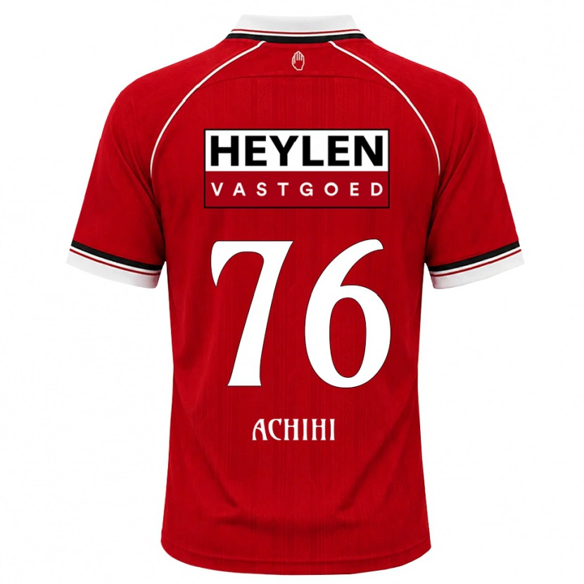 Danxen Dames Orseer Achihi #76 Rood Wit Zwart Thuisshirt Thuistenue 2026/27 T-Shirt