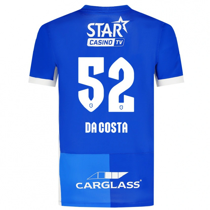 Danxen Dames Wilson Da Costa #52 Mediumblauw Koninklijkblauw Wit Thuisshirt Thuistenue 2026/27 T-Shirt