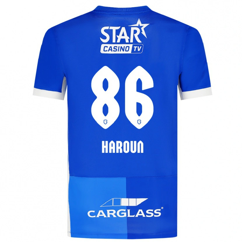 Danxen Dames Kenan Haroun #86 Mediumblauw Koninklijkblauw Wit Thuisshirt Thuistenue 2026/27 T-Shirt