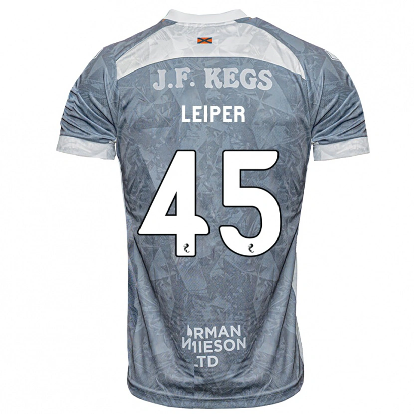 Danxen Dames Cohen Leiper #45 Lichtleigrijs Uitshirt Uittenue 2026/27 T-Shirt