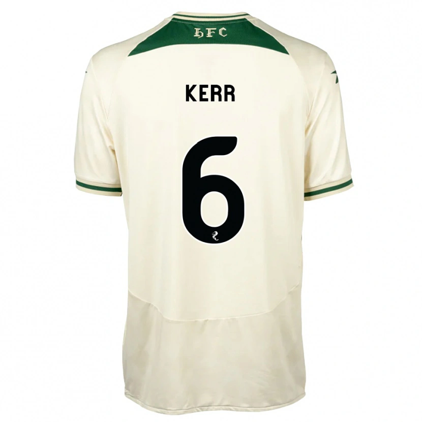 Danxen Dames Jason Kerr #6 Wit Bosgroen Uitshirt Uittenue 2026/27 T-Shirt
