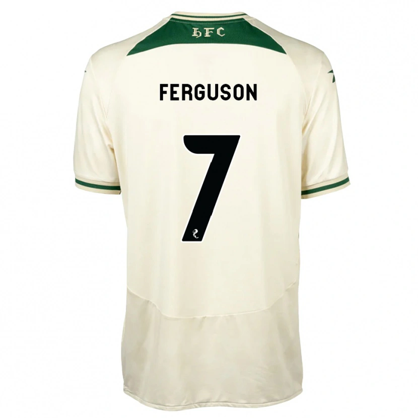 Danxen Dames Abbie Ferguson #7 Wit Bosgroen Uitshirt Uittenue 2026/27 T-Shirt