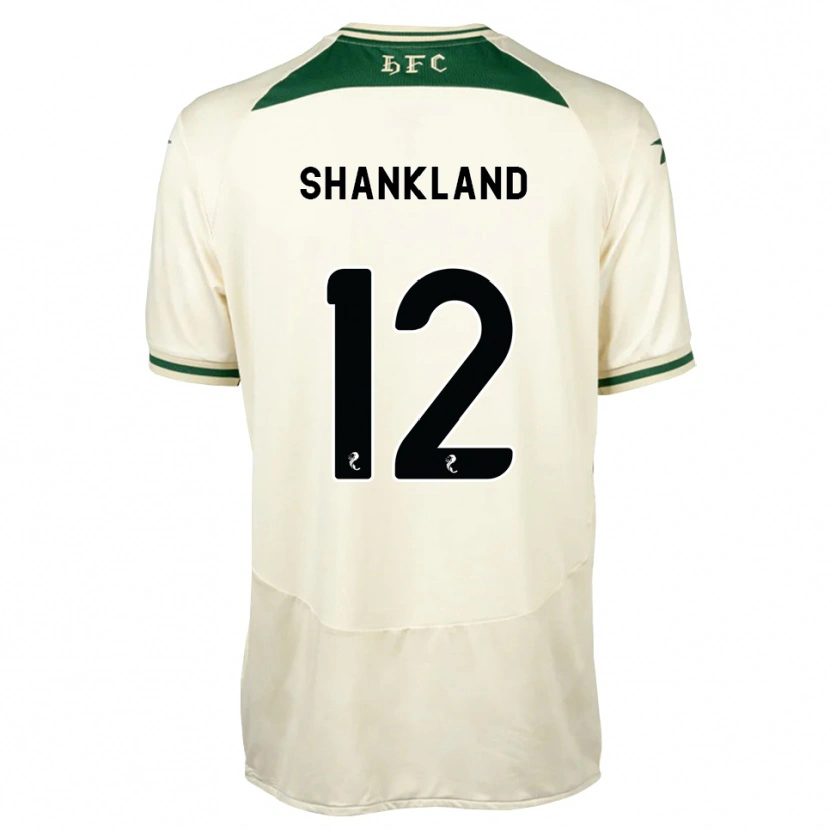 Danxen Dames Cole Shankland #12 Wit Bosgroen Uitshirt Uittenue 2026/27 T-Shirt