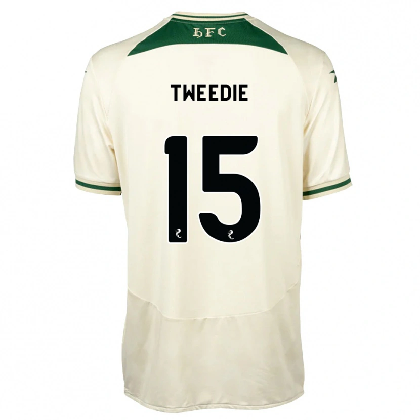 Danxen Dames Lia Tweedie #15 Wit Bosgroen Uitshirt Uittenue 2026/27 T-Shirt