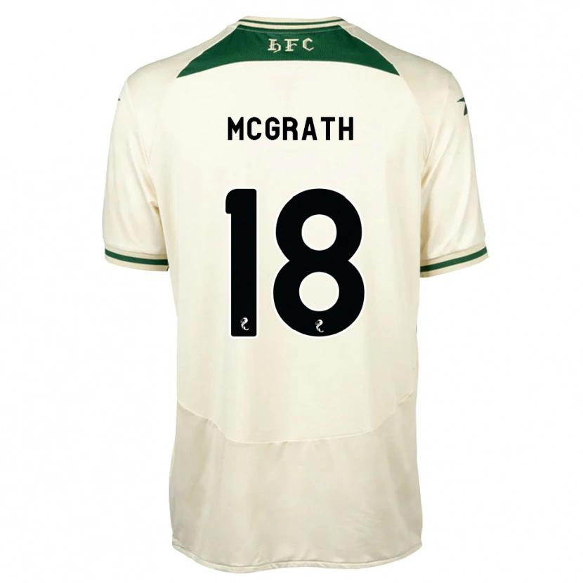 Danxen Dames Joseph Mcgrath #18 Wit Bosgroen Uitshirt Uittenue 2026/27 T-Shirt