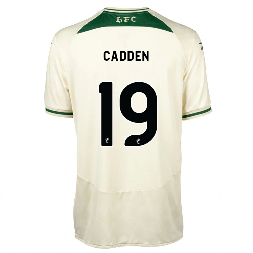 Danxen Dames Nicky Cadden #19 Wit Bosgroen Uitshirt Uittenue 2026/27 T-Shirt