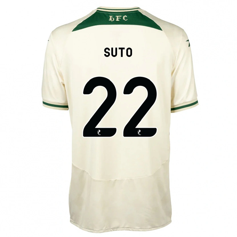 Danxen Dames Ante Suto #22 Wit Bosgroen Uitshirt Uittenue 2026/27 T-Shirt