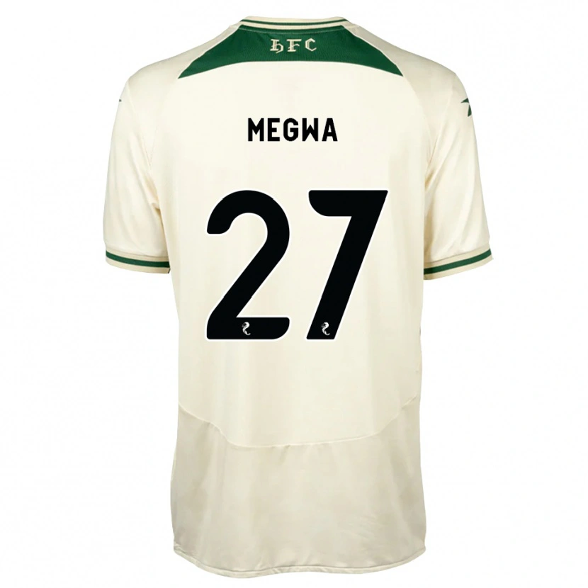 Danxen Dames Kanayo Megwa #27 Wit Bosgroen Uitshirt Uittenue 2026/27 T-Shirt
