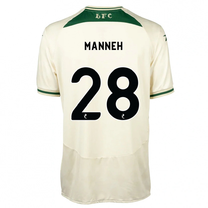 Danxen Dames Alasana Manneh #28 Wit Bosgroen Uitshirt Uittenue 2026/27 T-Shirt