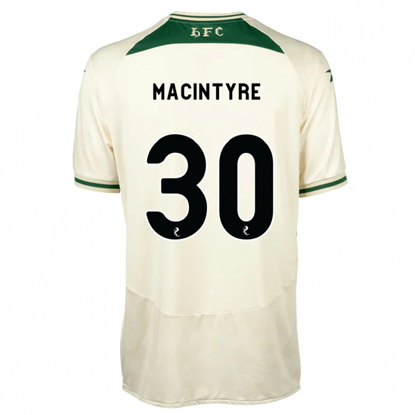 Danxen Dames Jacob Macintyre #30 Wit Bosgroen Uitshirt Uittenue 2026/27 T-Shirt