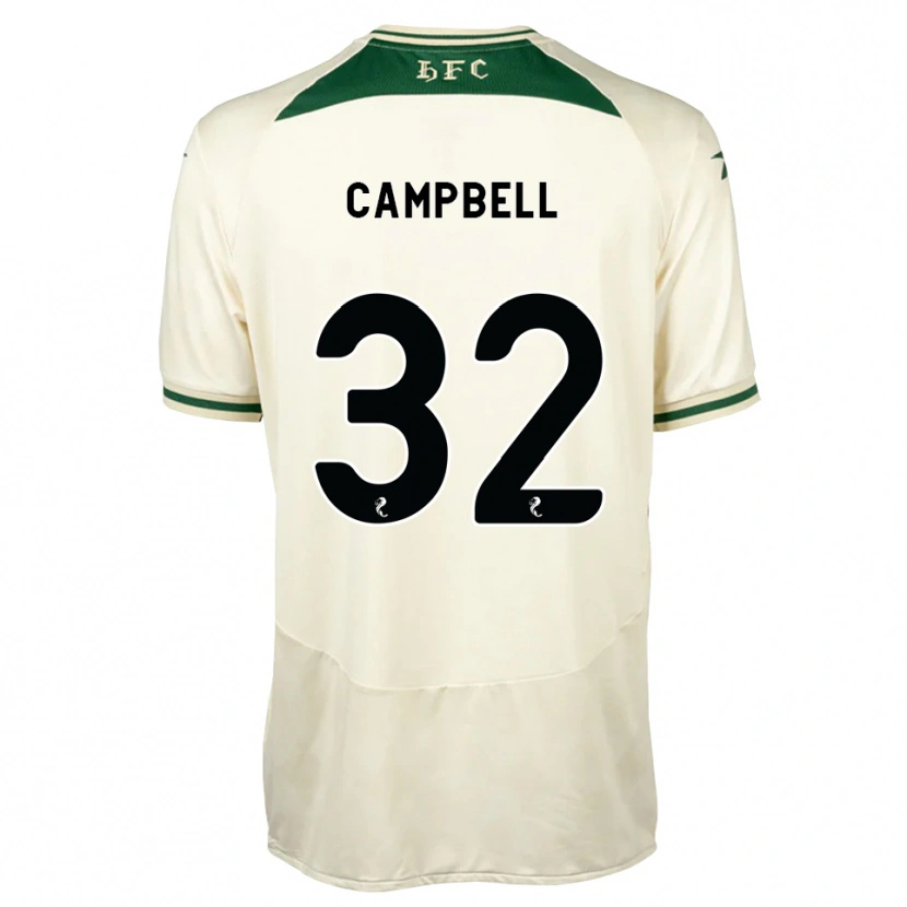 Danxen Dames Josh Campbell #32 Wit Bosgroen Uitshirt Uittenue 2026/27 T-Shirt