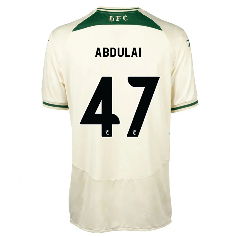 Danxen Dames Azeem Abdulai #47 Wit Bosgroen Uitshirt Uittenue 2026/27 T-Shirt