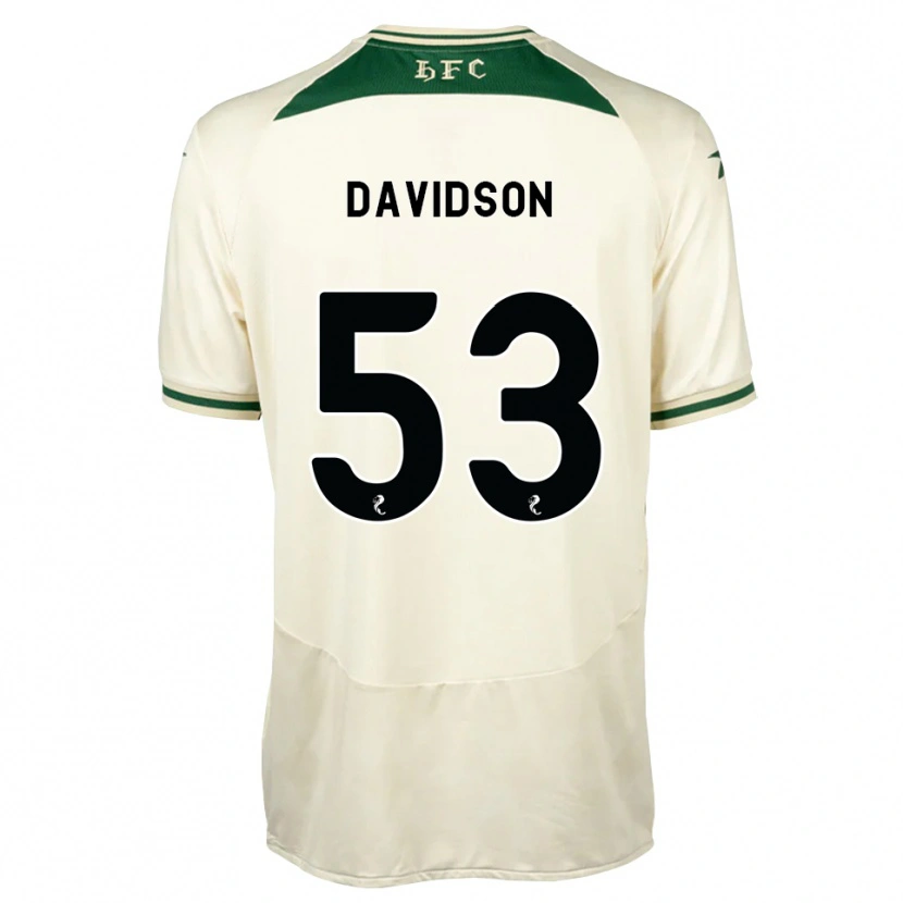 Danxen Dames Luke Davidson #53 Wit Bosgroen Uitshirt Uittenue 2026/27 T-Shirt