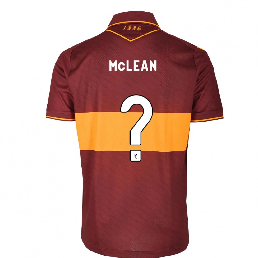 Danxen Dames Harry Mclean #0 Oranje Kastanjebruin Uitshirt Uittenue 2026/27 T-Shirt