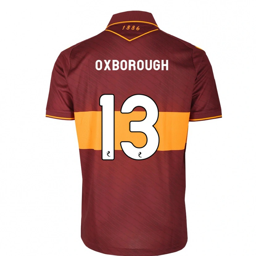 Danxen Dames Aston Oxborough #13 Oranje Kastanjebruin Uitshirt Uittenue 2026/27 T-Shirt
