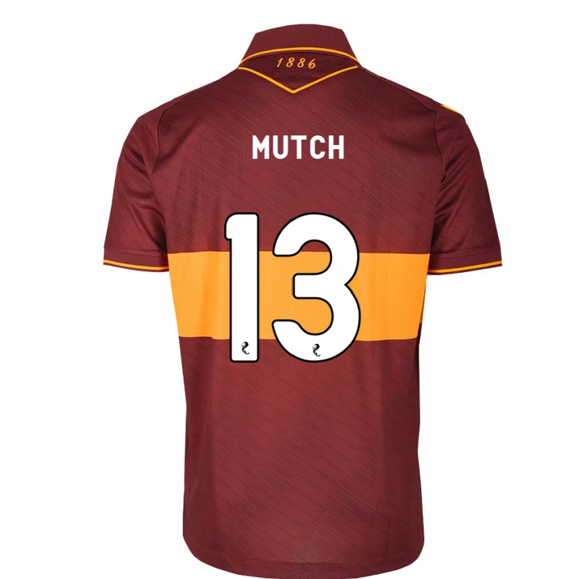 Danxen Dames Emily Mutch #13 Oranje Kastanjebruin Uitshirt Uittenue 2026/27 T-Shirt