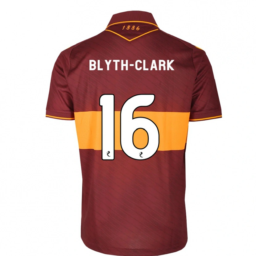 Danxen Dames Mason Blyth-Clark #16 Oranje Kastanjebruin Uitshirt Uittenue 2026/27 T-Shirt