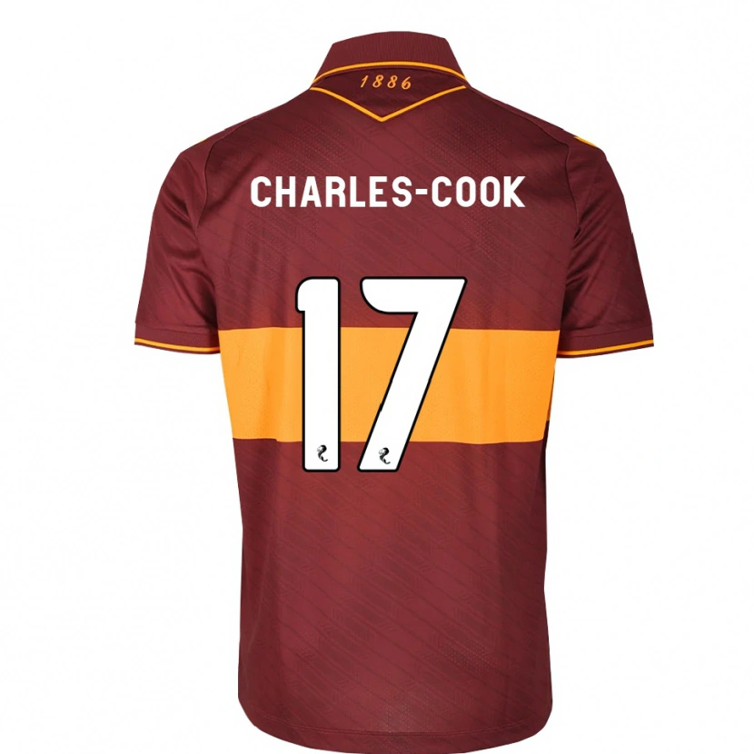 Danxen Dames Regan Charles-Cook #17 Oranje Kastanjebruin Uitshirt Uittenue 2026/27 T-Shirt