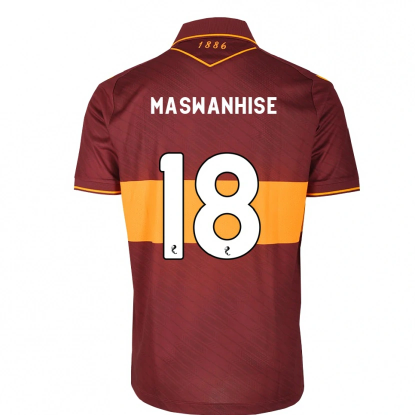Danxen Dames Tawanda Maswanhise #18 Oranje Kastanjebruin Uitshirt Uittenue 2026/27 T-Shirt