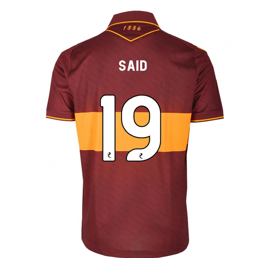 Danxen Dames Ibrahim Said #19 Oranje Kastanjebruin Uitshirt Uittenue 2026/27 T-Shirt