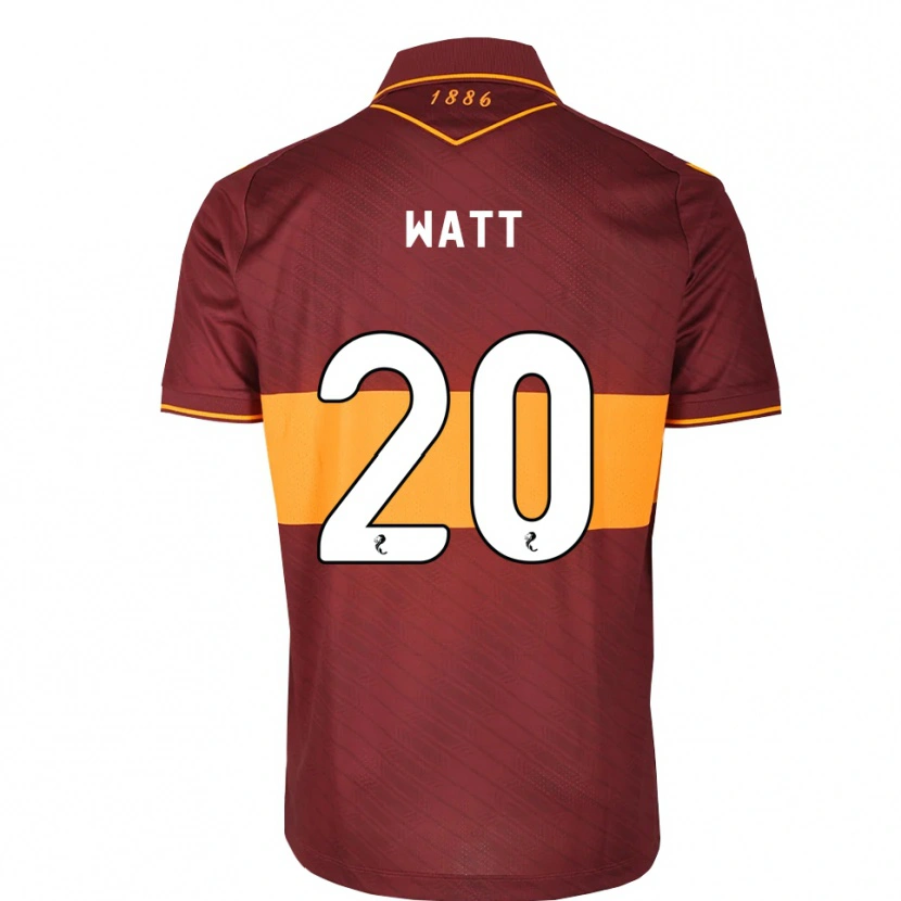 Danxen Dames Elliot Watt #20 Oranje Kastanjebruin Uitshirt Uittenue 2026/27 T-Shirt