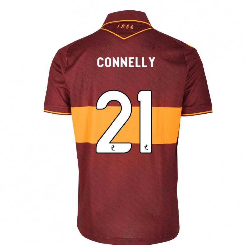 Danxen Dames Matty Connelly #21 Oranje Kastanjebruin Uitshirt Uittenue 2026/27 T-Shirt