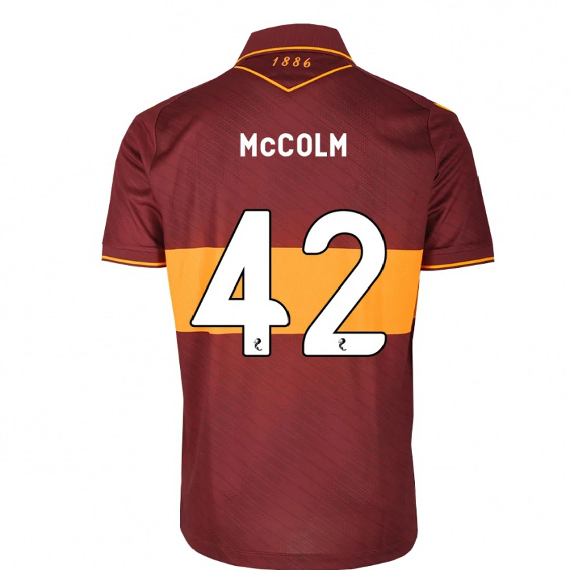 Danxen Dames Rocco Mccolm #42 Oranje Kastanjebruin Uitshirt Uittenue 2026/27 T-Shirt