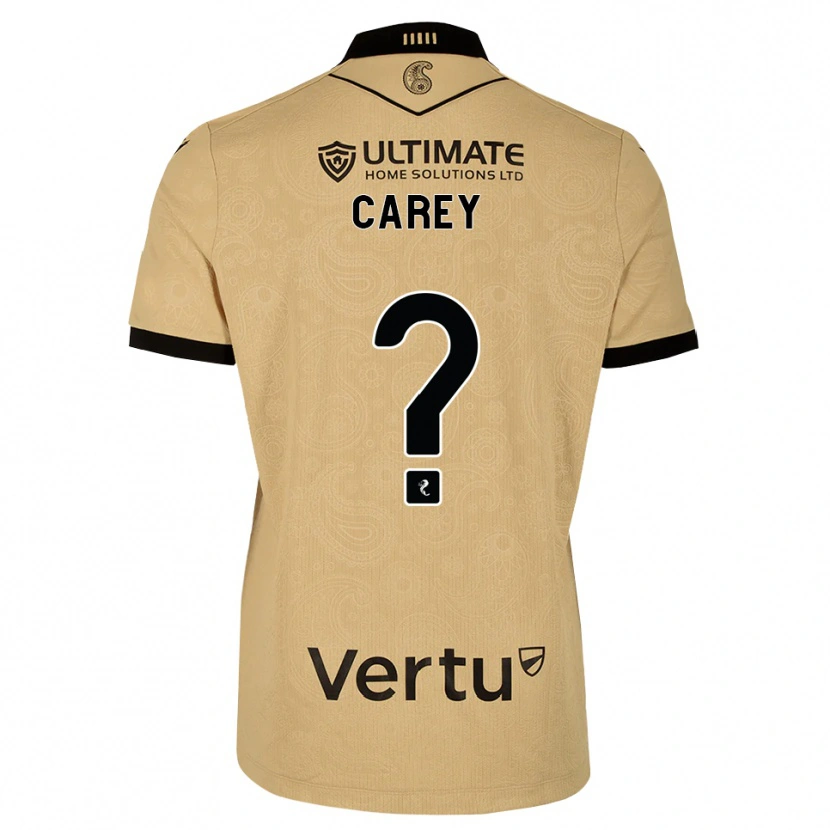Danxen Dames Owen Carey #0 Burlywood Zwart Uitshirt Uittenue 2026/27 T-Shirt