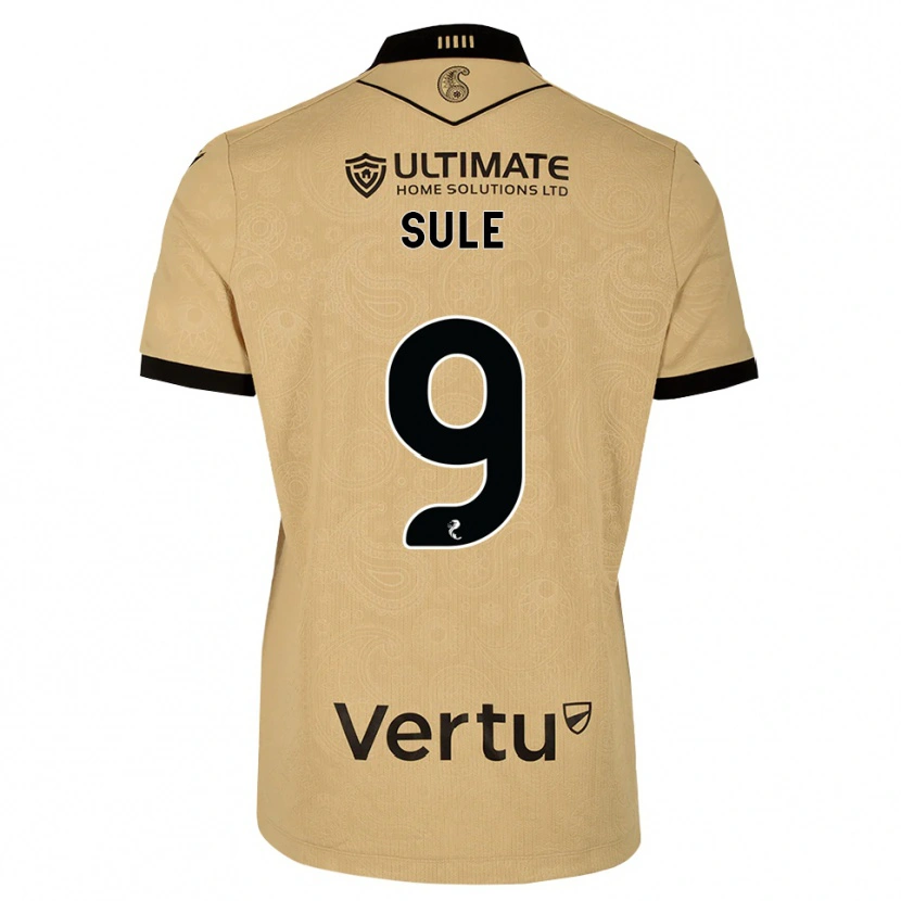 Danxen Dames Eseosa Sule #9 Burlywood Zwart Uitshirt Uittenue 2026/27 T-Shirt