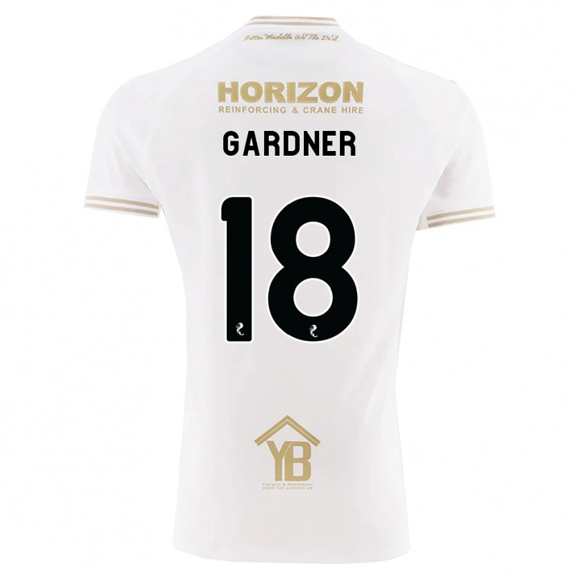 Danxen Dames Joe Gardner #18 Tarwe Wit Uitshirt Uittenue 2026/27 T-Shirt