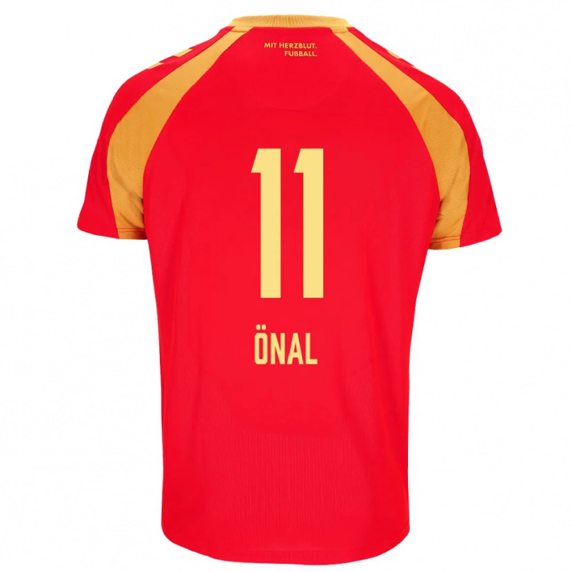 Danxen Dames Umut Önal #11 Rood Oranje Zwart Uitshirt Uittenue 2026/27 T-Shirt