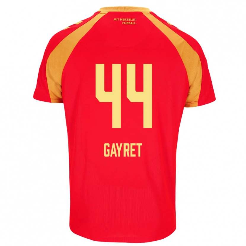 Danxen Dames Timur Gayret #44 Rood Oranje Zwart Uitshirt Uittenue 2026/27 T-Shirt