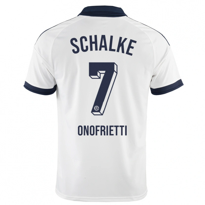 Danxen Dames Vincenzo Onofrietti #7 Zwart Wit Uitshirt Uittenue 2026/27 T-Shirt