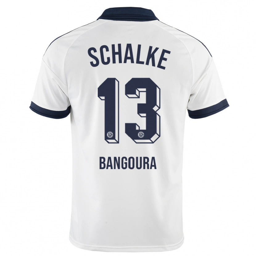 Danxen Dames Aboubacar Bangoura #13 Zwart Wit Uitshirt Uittenue 2026/27 T-Shirt