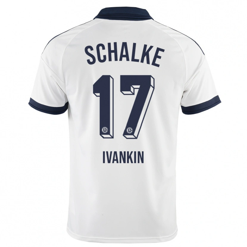 Danxen Dames Alexander Ivankin #17 Zwart Wit Uitshirt Uittenue 2026/27 T-Shirt