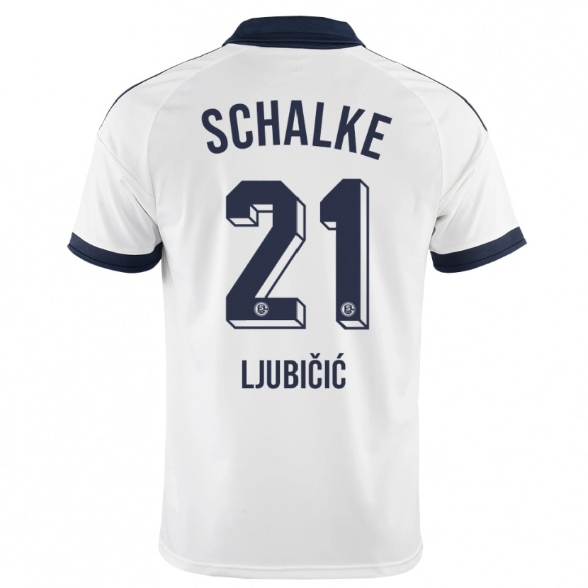Danxen Dames Dejan Ljubicic #21 Zwart Wit Uitshirt Uittenue 2026/27 T-Shirt