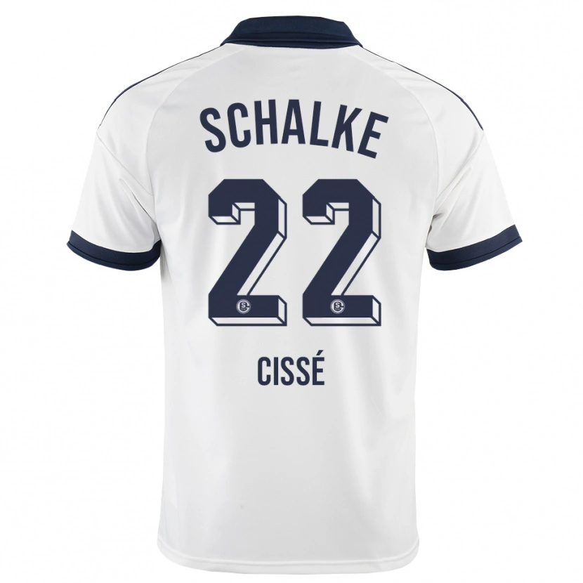 Danxen Dames Ibrahima Cissé #22 Zwart Wit Uitshirt Uittenue 2026/27 T-Shirt