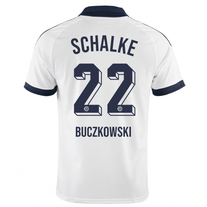 Danxen Dames Philip Buczkowski #22 Zwart Wit Uitshirt Uittenue 2026/27 T-Shirt