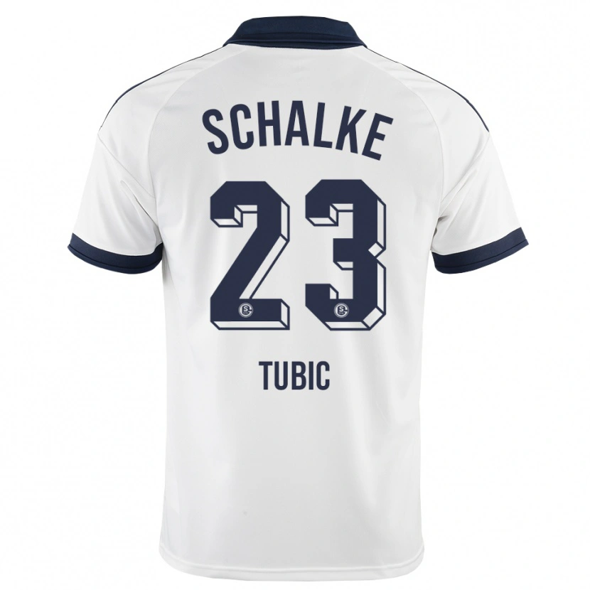 Danxen Dames Malik Tubic #23 Zwart Wit Uitshirt Uittenue 2026/27 T-Shirt
