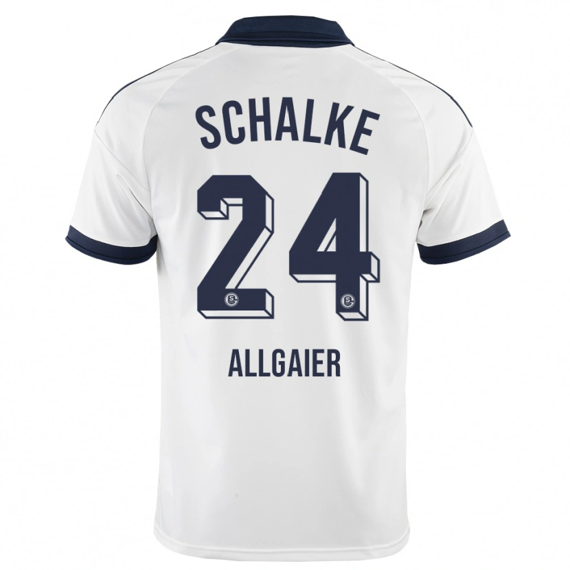Danxen Dames Felix Allgaier #24 Zwart Wit Uitshirt Uittenue 2026/27 T-Shirt