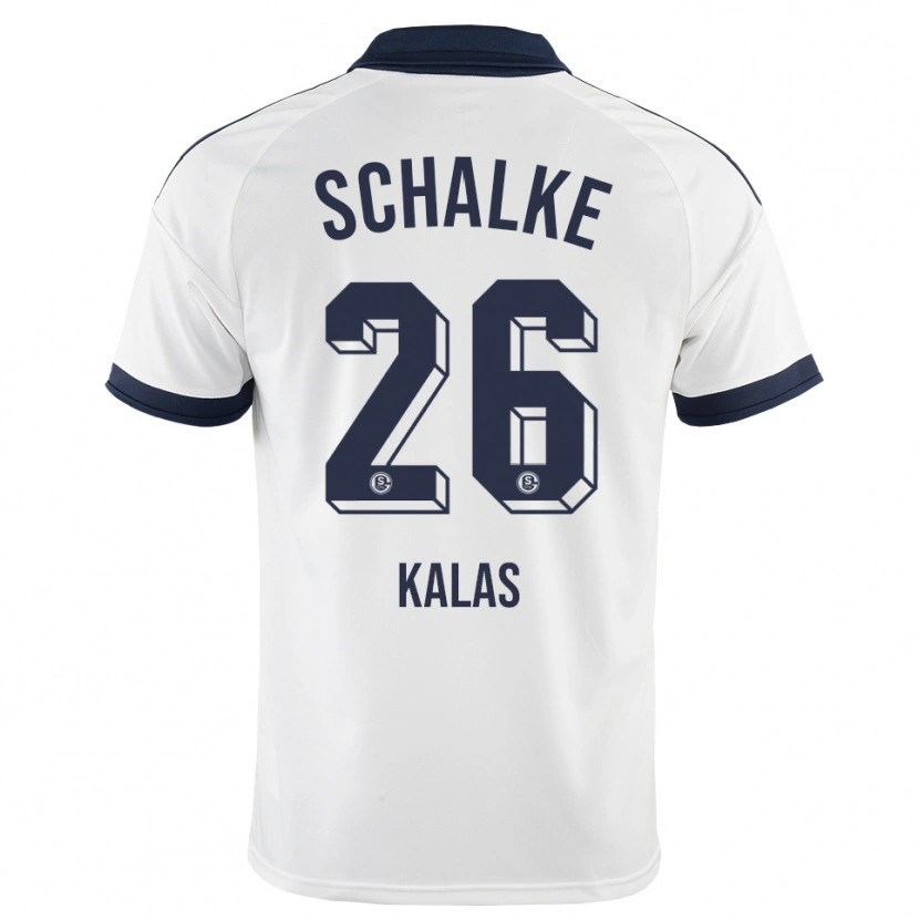 Danxen Dames Tomas Kalas #26 Zwart Wit Uitshirt Uittenue 2026/27 T-Shirt