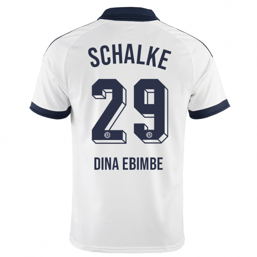 Danxen Dames Junior Dina Ebimbe #29 Zwart Wit Uitshirt Uittenue 2026/27 T-Shirt
